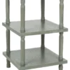 Esmeralda 3 Tier Side Table- Ash Grey - Safavieh