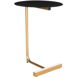 Haylee Round Side Table - Safavieh -Safavieh Deals Store GUEST d3e638de a22b 42a8 a2ff 26674728a5db