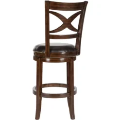 Santino Swivel Bar Stool - Safavieh -Safavieh Deals Store GUEST d58a938a c290 49a3 96c8 fc0748d2bcbc