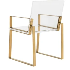 Langston Acrylic Arm Chair - Brass/Clear - Safavieh 11 Langston Acrylic Arm Chair - Brass/Clear - Safavieh -Safavieh Deals Store GUEST d9df9e42 a6ae 4d37 96b6 d9ee128c1638