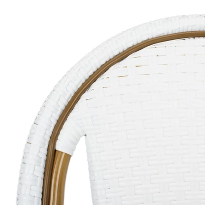 Salcha Indoor Outdoor French Bistro Side Chair (Set Of 2) - Safavieh 8 Salcha Indoor Outdoor French Bistro Side Chair (Set Of 2) - Safavieh - Image 8