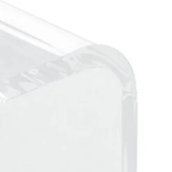 Upton Acrylic Side Table - Clear - Safavieh