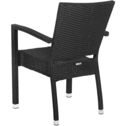 Kelda Stacking Arm Chair (Set Of 2) - Safavieh -Safavieh Deals Store GUEST efe4e026 e5cc 4333 b7ee a377c1c05ffe