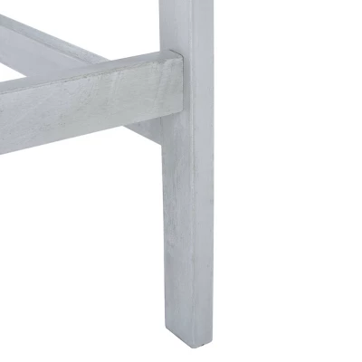 Pate 3pc Bistro Set - Gray/Beige/Navy - Safavieh 4 Pate 3pc Bistro Set - Gray/Beige/Navy - Safavieh - Image 4