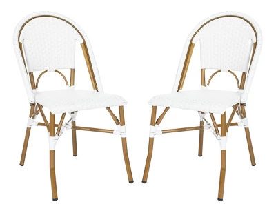 Salcha Indoor Outdoor French Bistro Side Chair (Set Of 2) - Safavieh 11 Salcha Indoor Outdoor French Bistro Side Chair (Set Of 2) - Safavieh - Image 11