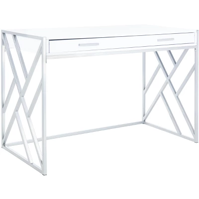 Elaine 1 Drawer Desk - Safavieh 8 Elaine 1 Drawer Desk - Safavieh - Image 8